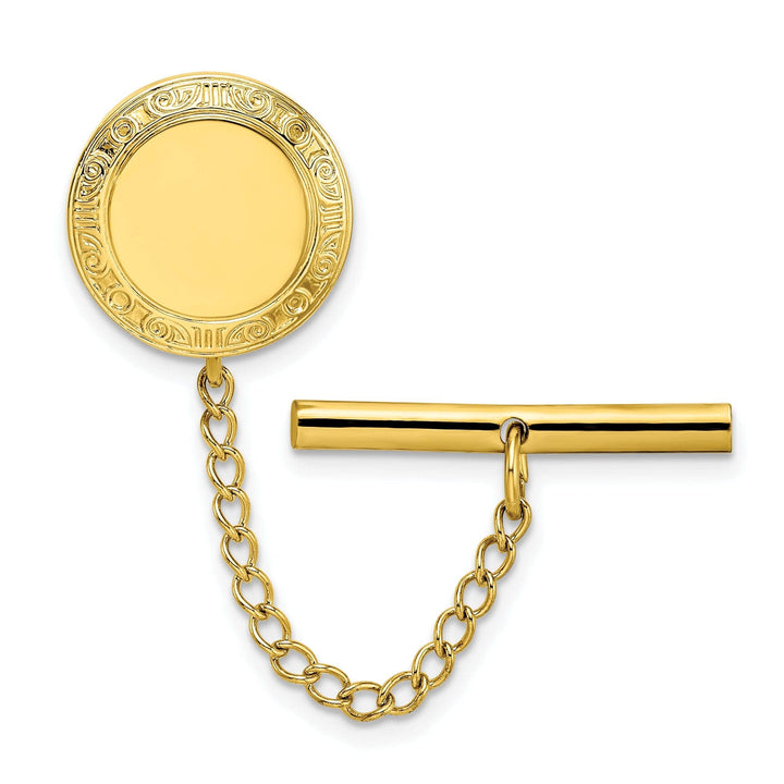 Kelly Waters Tie Tac Gold Plated Round Tie Tac