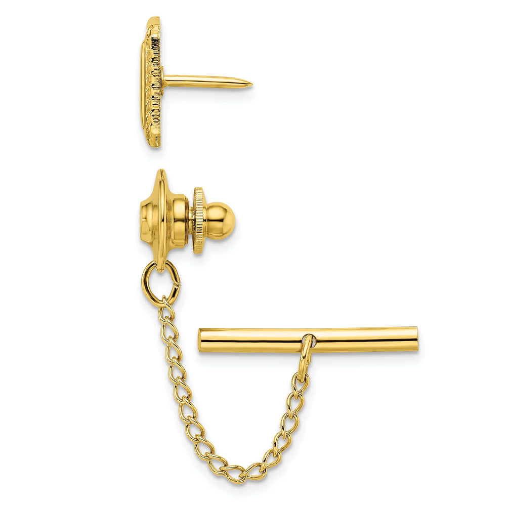 Kelly Waters Tie Tac Gold Plated Square Tie Tac