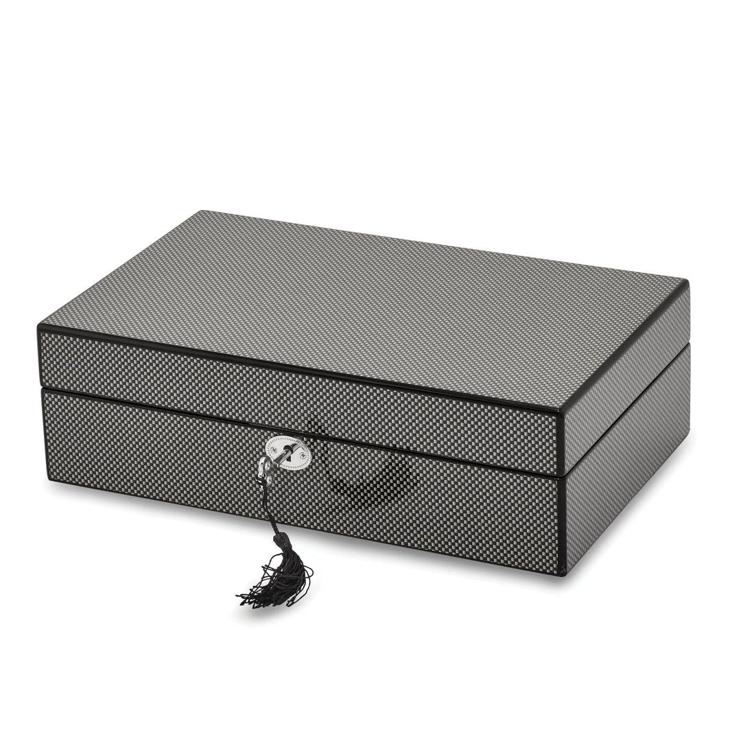 Lovely Rita's Watch Case High Gloss Black Carbon Fiber 10-Watch Case