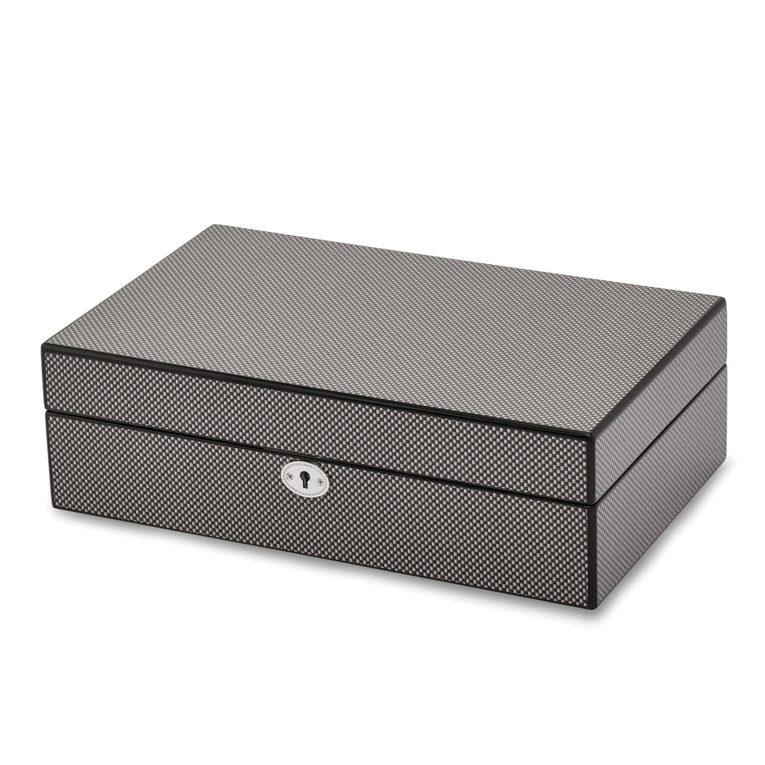 Lovely Rita's Watch Case High Gloss Black Carbon Fiber 10-Watch Case