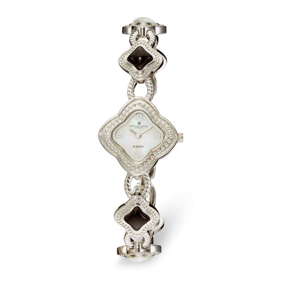 Lovely Rita's Watch Ladies Charles Hubert Black Agate/White Watch