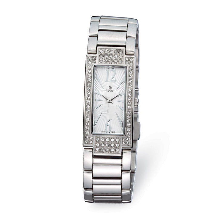 Lovely Rita's Watch Ladies Charles Hubert Crystal Bezel Watch