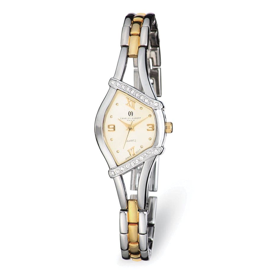 Lovely Rita's Watch Ladies Charles Hubert IPG-plated Crystal Watch